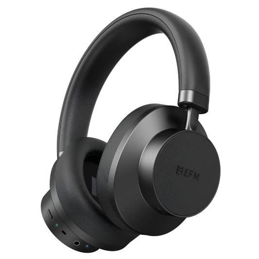 EFM Austin Studio Pro Over Ear Headphones With Hybrid ANC (Black)