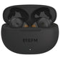 EFM Boston TWS Earbuds with Wireless Charging – Black