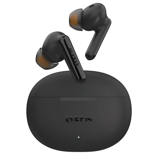 EFM Boston TWS Earbuds with Wireless Charging – Black