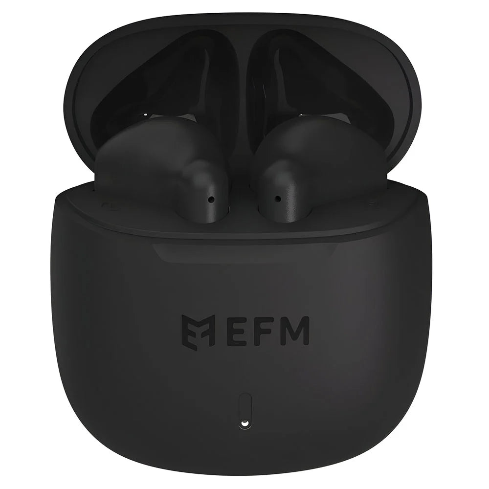 EFM Kansas TWS Earbuds with Fast Charge – Black
