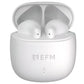 EFM Kansas TWS Earbuds with Fast Charge – White