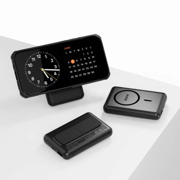 EFM FLUX 5,000mAh Magnetic MagSafe Power Bank – Black