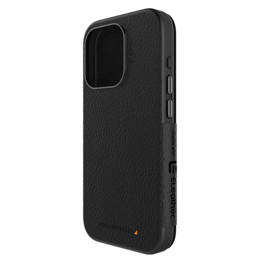 EFM Monaco Wallet Armour with D3O Case For iPhone 15 Pro Max - Black / Space Grey