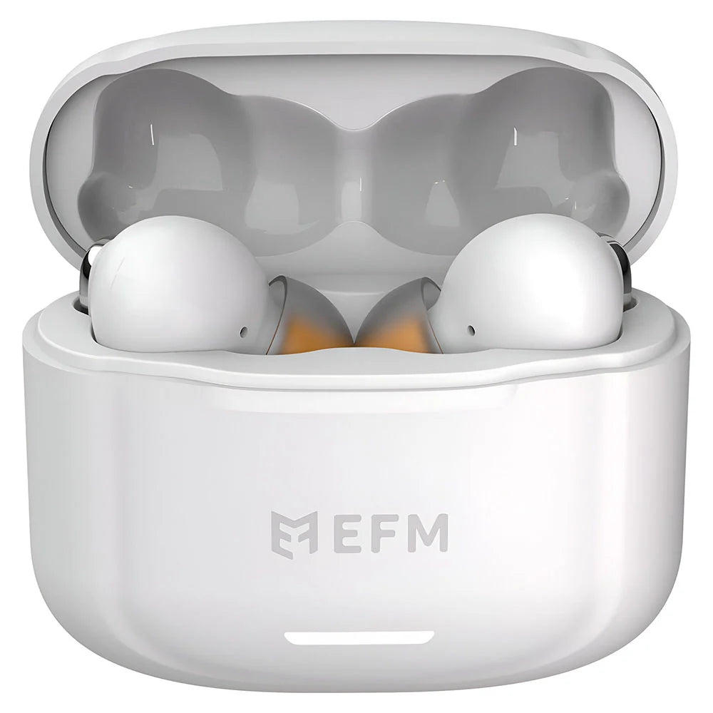 EFM New Orleans TWS Earbuds with Active Noise Cancelling - White