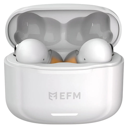EFM New Orleans TWS Earbuds with Active Noise Cancelling - White