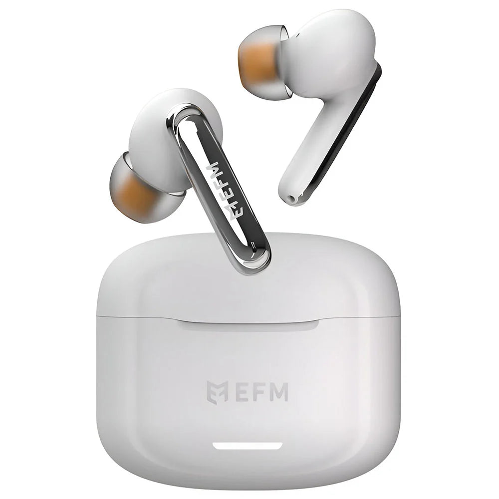 EFM New Orleans TWS Earbuds with Active Noise Cancelling - White
