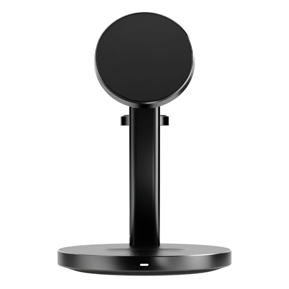 EFM Qi2 Trio Wireless Charge Stand With 30W Power Supply and 1.2M Cable – Black