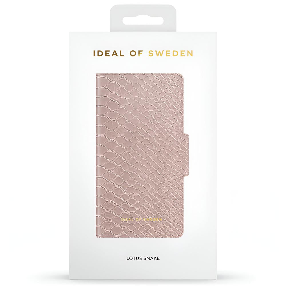 Ideal Of Sweden Atelier Wallet Case For iPhone 13 - Lotus Snake