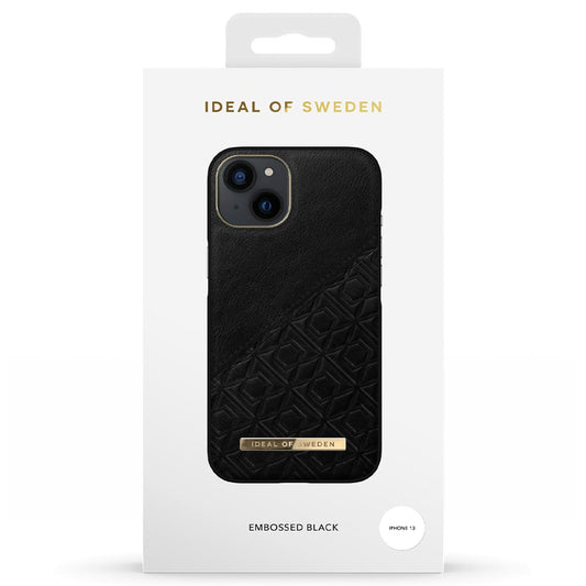 Ideal Of Sweden Atelier Case For iPhone 13 - Embossed Black