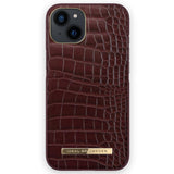 Ideal Of Sweden Atelier Case For iPhone 13 - Scarlet Croco