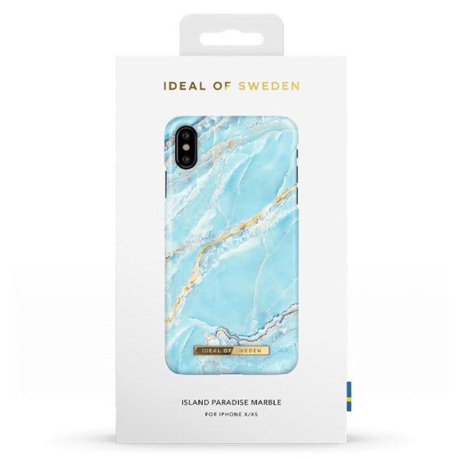 Ideal Of Sweden Fashion Case For iPhone XS Max - Island Paradise Marble