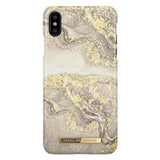 Ideal Of Sweden Fashion Case For iPhone XS Max - Sparkle Greige Marble