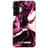 Ideal Of Sweden Fashion Case For Galaxy S22 Plus - Golden Ruby Marble