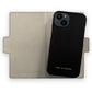 Ideal Of Sweden Atelier Wallet Case For iPhone 13 - Neo Noir Croco