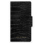 Ideal Of Sweden Atelier Wallet Case For iPhone 13 - Neo Noir Croco