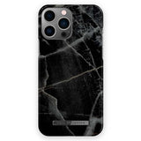 Ideal of Sweden Black Thunder Marble Case For iPhone 14 Pro
