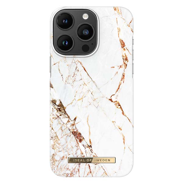 Ideal of Sweden Carrara Gold Case For iPhone 14 Pro