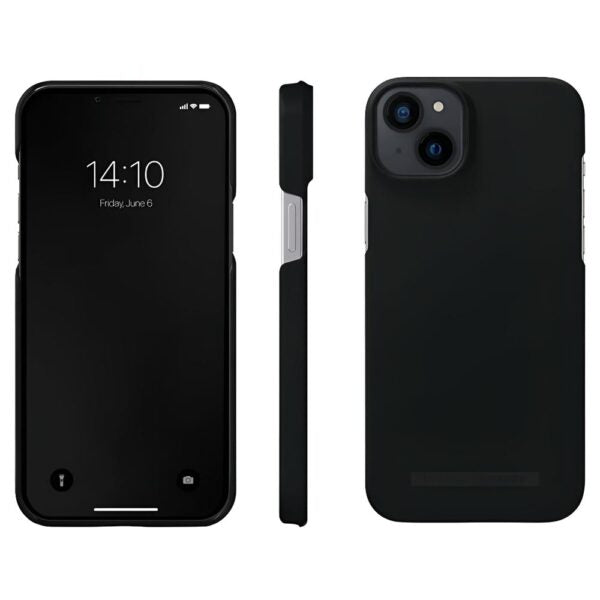 Ideal of Sweden Seamless Case For iPhone 14 Plus - Coal Black
