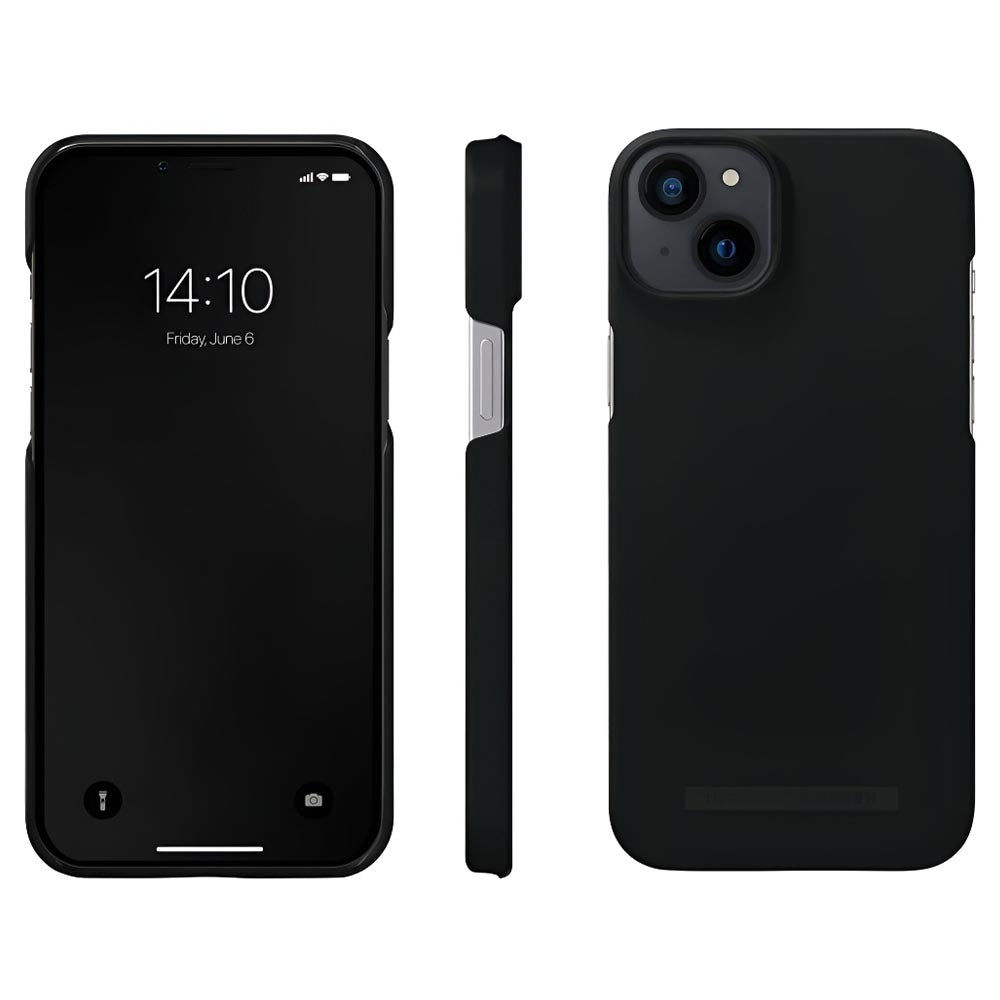 Ideal of Sweden Seamless Case For iPhone 14 Plus - Coal Black