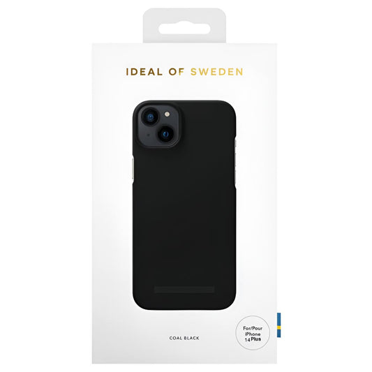 Ideal of Sweden Seamless Case For iPhone 14 Plus - Coal Black