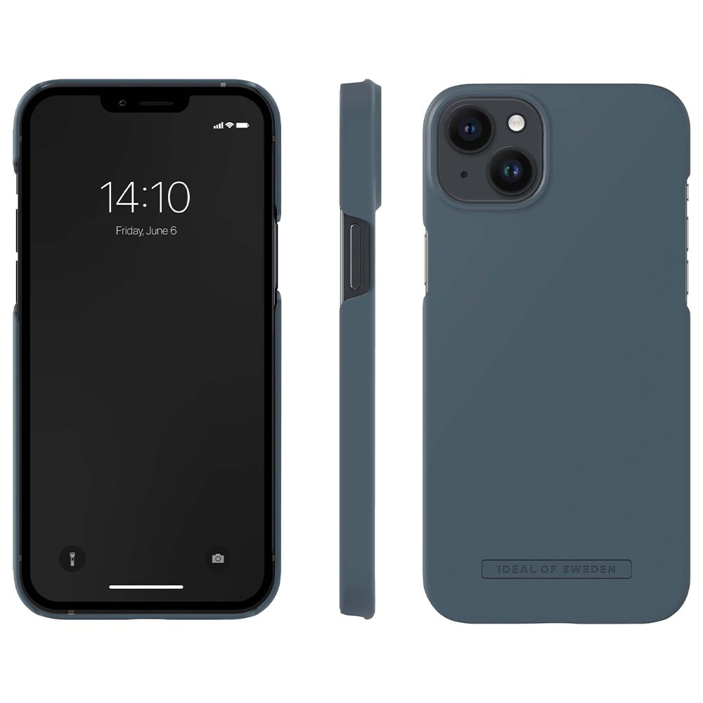 Ideal of Sweden Seamless Case For iPhone 14 Plus - Midnight Blue