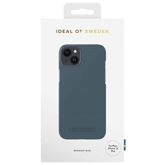 Ideal of Sweden Seamless Case For iPhone 14 Plus - Midnight Blue