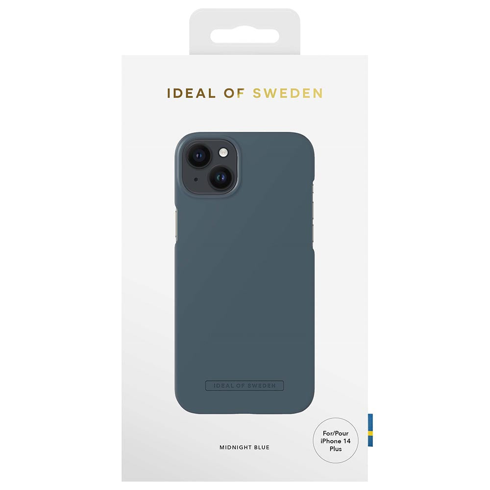 Ideal of Sweden Seamless Case For iPhone 14 Plus - Midnight Blue