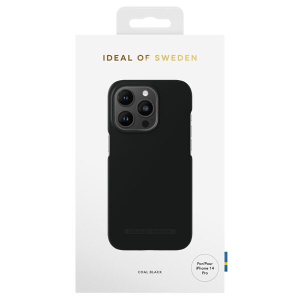 Ideal of Sweden Seamless Case For iPhone 14 Pro - Coal Black