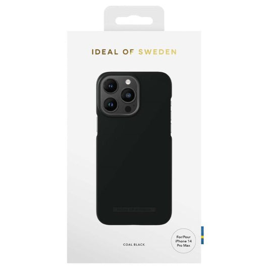 Ideal of Sweden Seamless Case For iPhone 14 Pro Max - Coal Black
