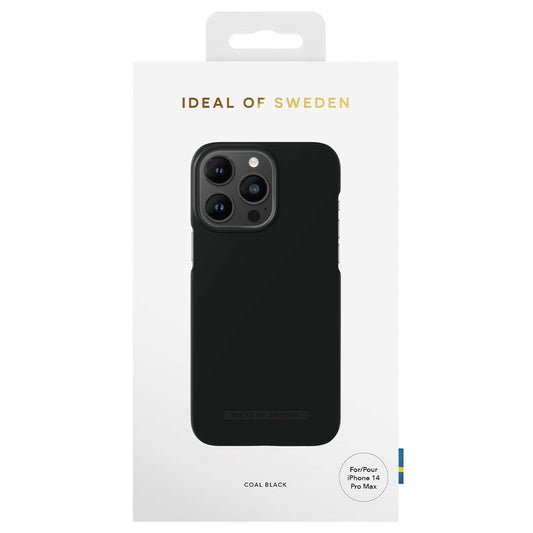 Ideal of Sweden Seamless Case For iPhone 14 Pro Max - Coal Black