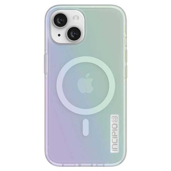Incipio DualPro Platinum MagSafe Case For iPhone 14 - Platinum Iridescent