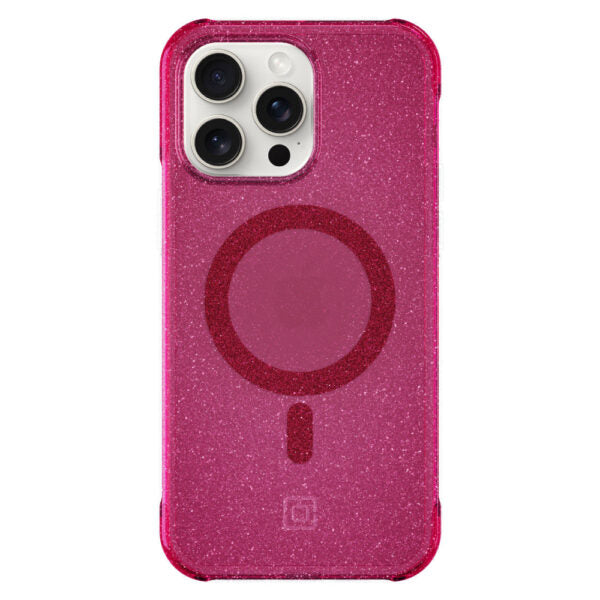 Incipio Forme Protective MagSafe Case For iPhone 15 Pro Max - Pink Glitter