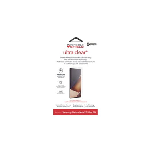 InvisibleShield Ultra Clear Plus For Galaxy Note20 Ultra