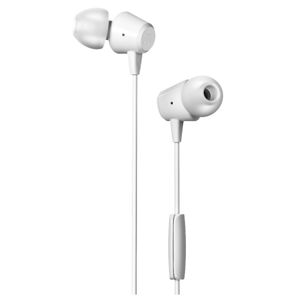 JBL C50HI In-Ear Headphones – White