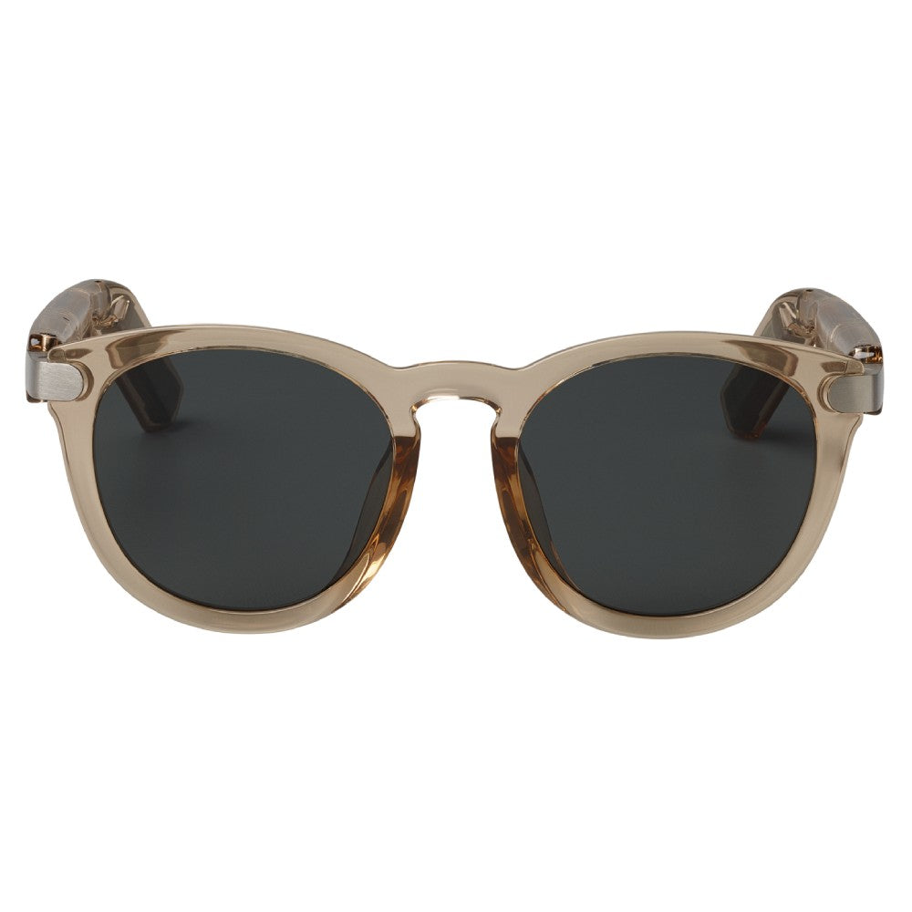 JBL SoundGear Frames Round Glasses (Amber)