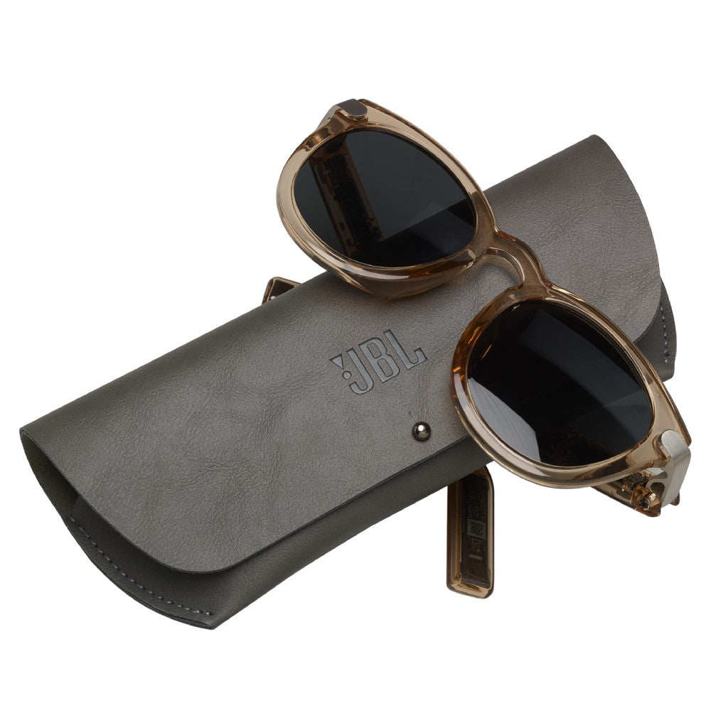 JBL SoundGear Frames Round Glasses (Amber)