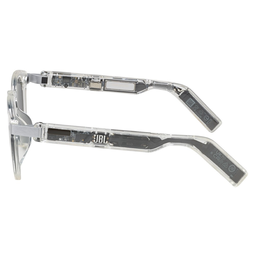 JBL SoundGear Frames Round Glasses (Pearl)