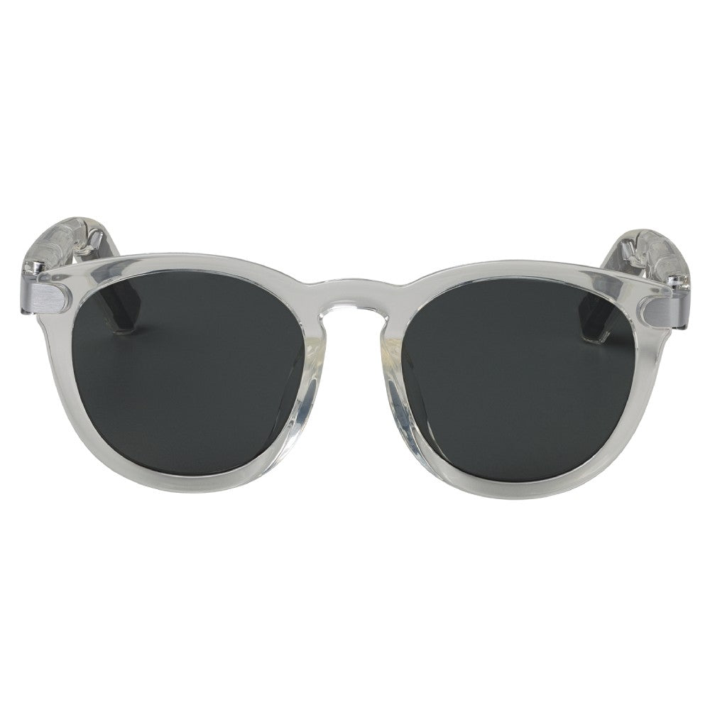 JBL SoundGear Frames Round Glasses (Pearl)