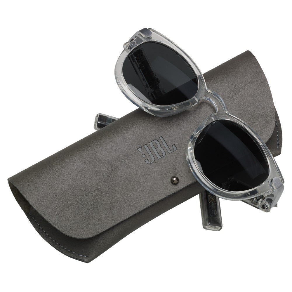 JBL SoundGear Frames Round Glasses (Pearl)