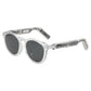JBL SoundGear Frames Round Glasses (Pearl)