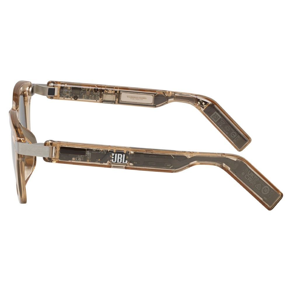 JBL SoundGear Frames Square Glasses (Amber)
