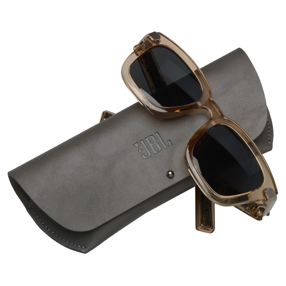JBL SoundGear Frames Square Glasses (Amber)