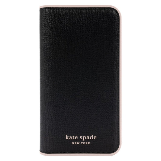 Kate Spade New York Folio Case For iPhone 14 Pro - Black