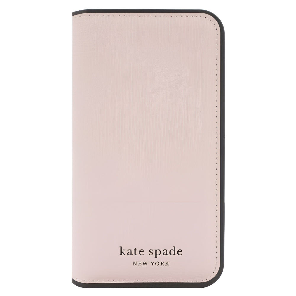Kate Spade New York Folio Case For iPhone 14 Pro - Pale Vellum