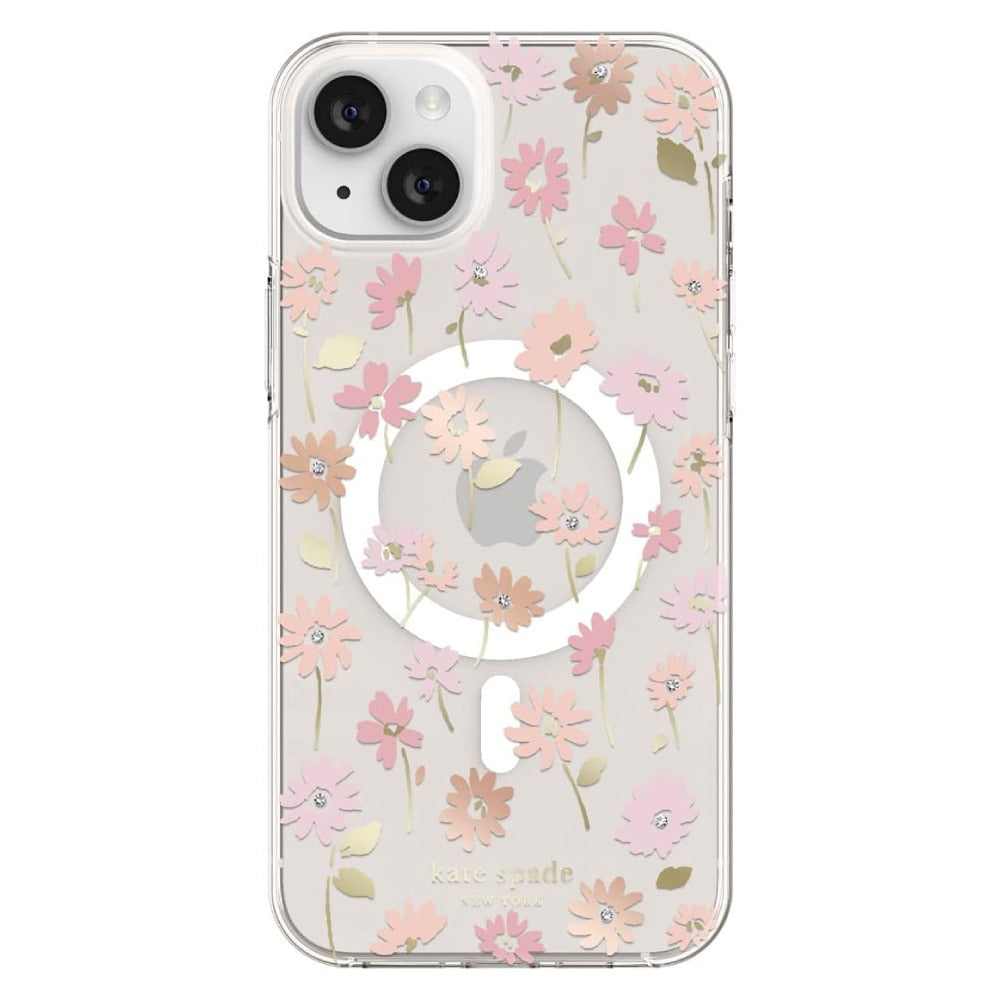 Kate Spade New York Protective Hardshell MagSafe Case For iPhone 14 Plus - Flower Pot