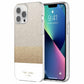 Kate Spade New York Protective Case For iPhone 13 Pro - Glitter Block White