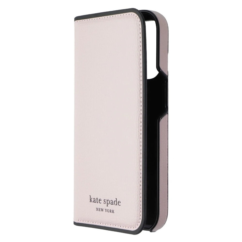 Kate Spade New York Folio Case For iPhone 14 Plus - Pale Vellum