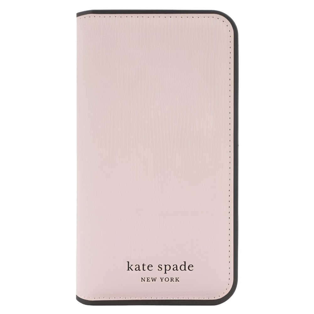 Kate Spade New York Folio Case For iPhone 14 Plus - Pale Vellum