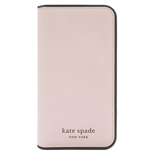 Kate Spade New York Folio Case For iPhone 14 Plus - Pale Vellum