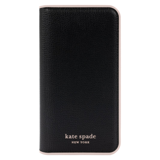 Kate Spade New York Folio Case For iPhone 14 Plus - Black